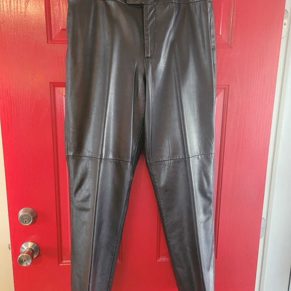 Leather pants
